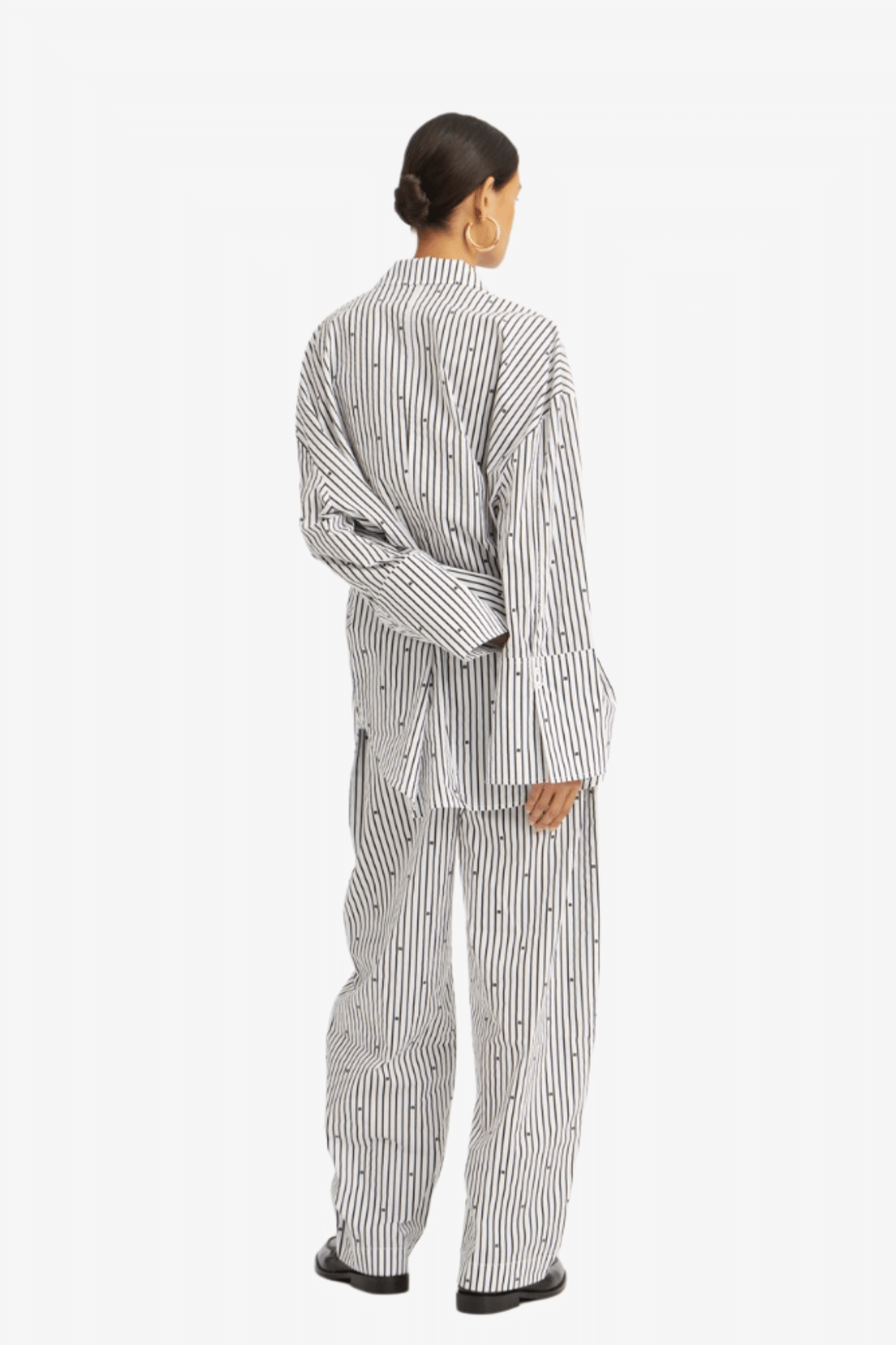 Rotate |Poplin oversized shirt | 21421