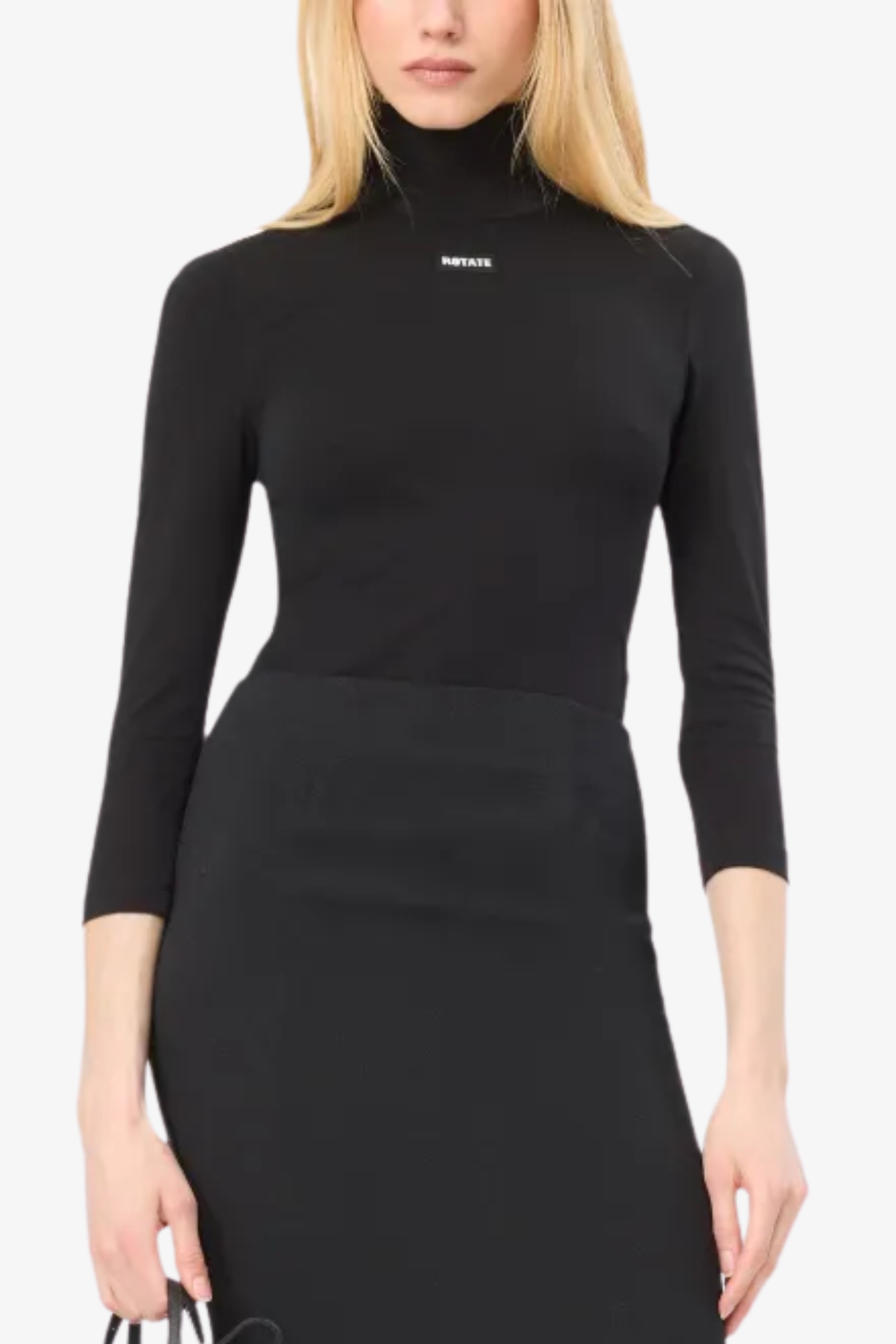 Rotate | Jersey 3/4 turtelneck