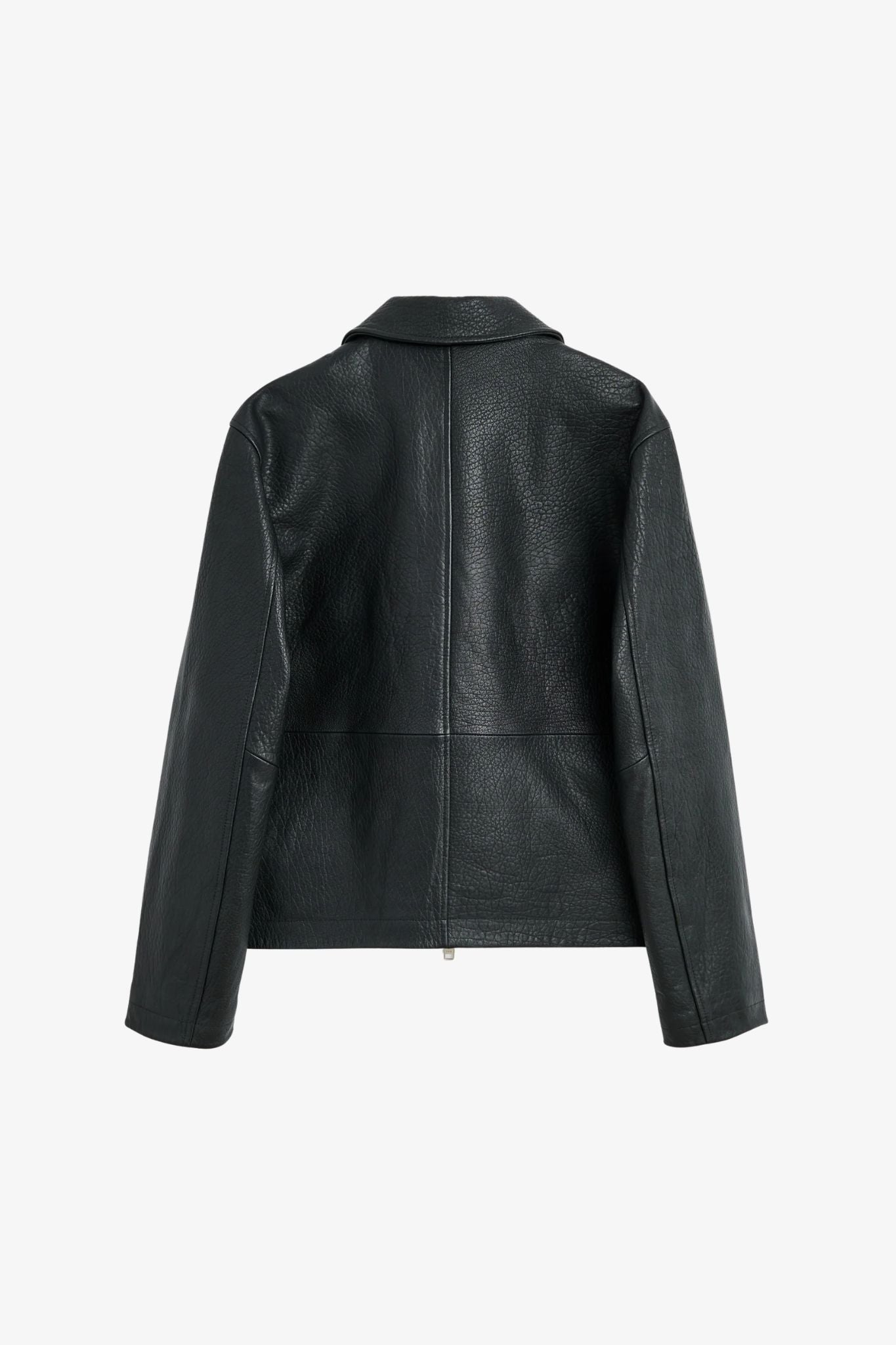 Sunflower | Short leather jacket