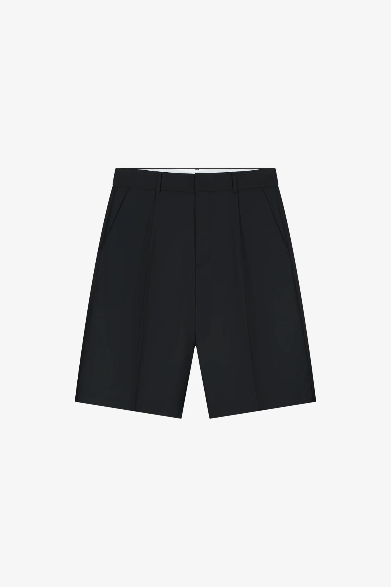 Tropical Wool Blend Tailored Short