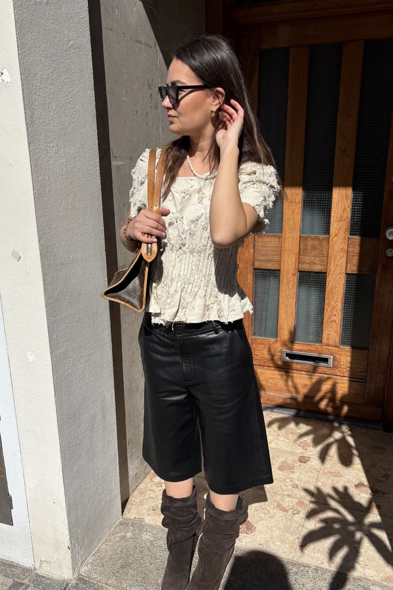 Vaiana ecru blouse