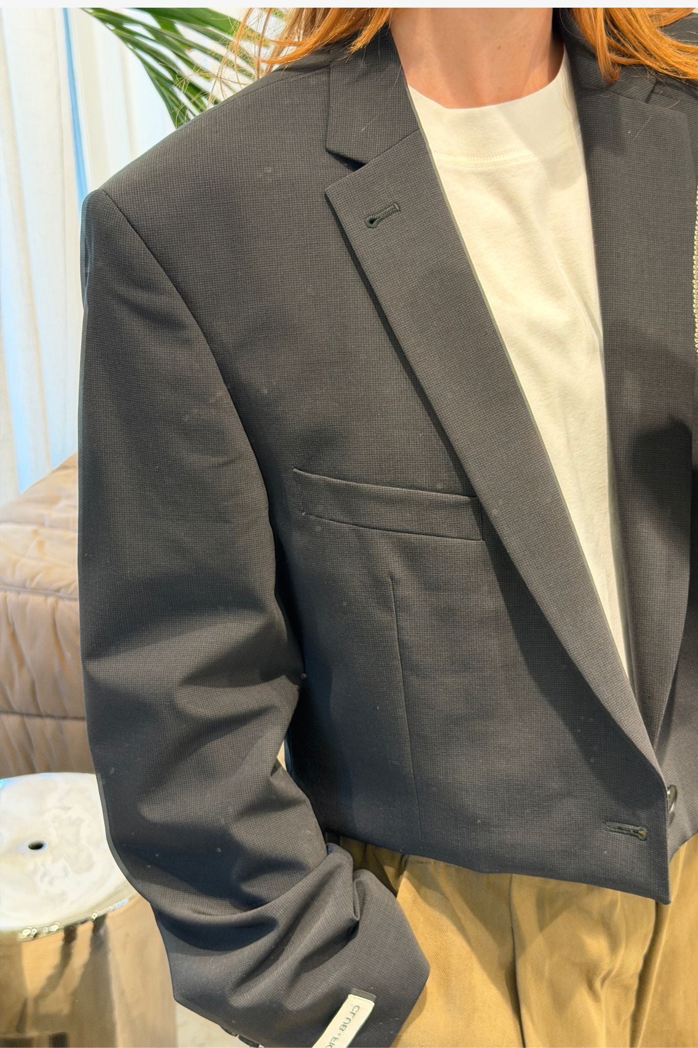 Vintage Cropped blazer