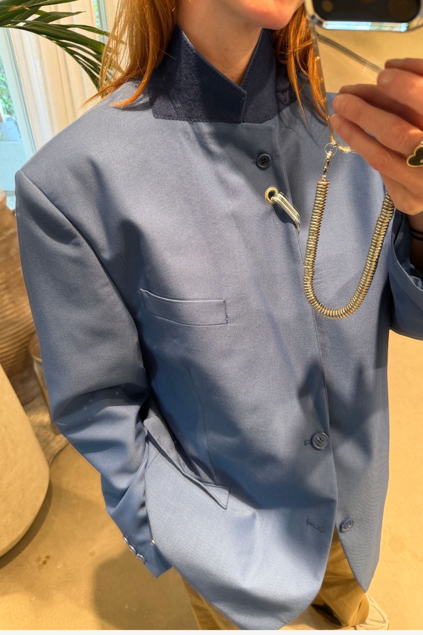 Vintage Moa piercing blazer