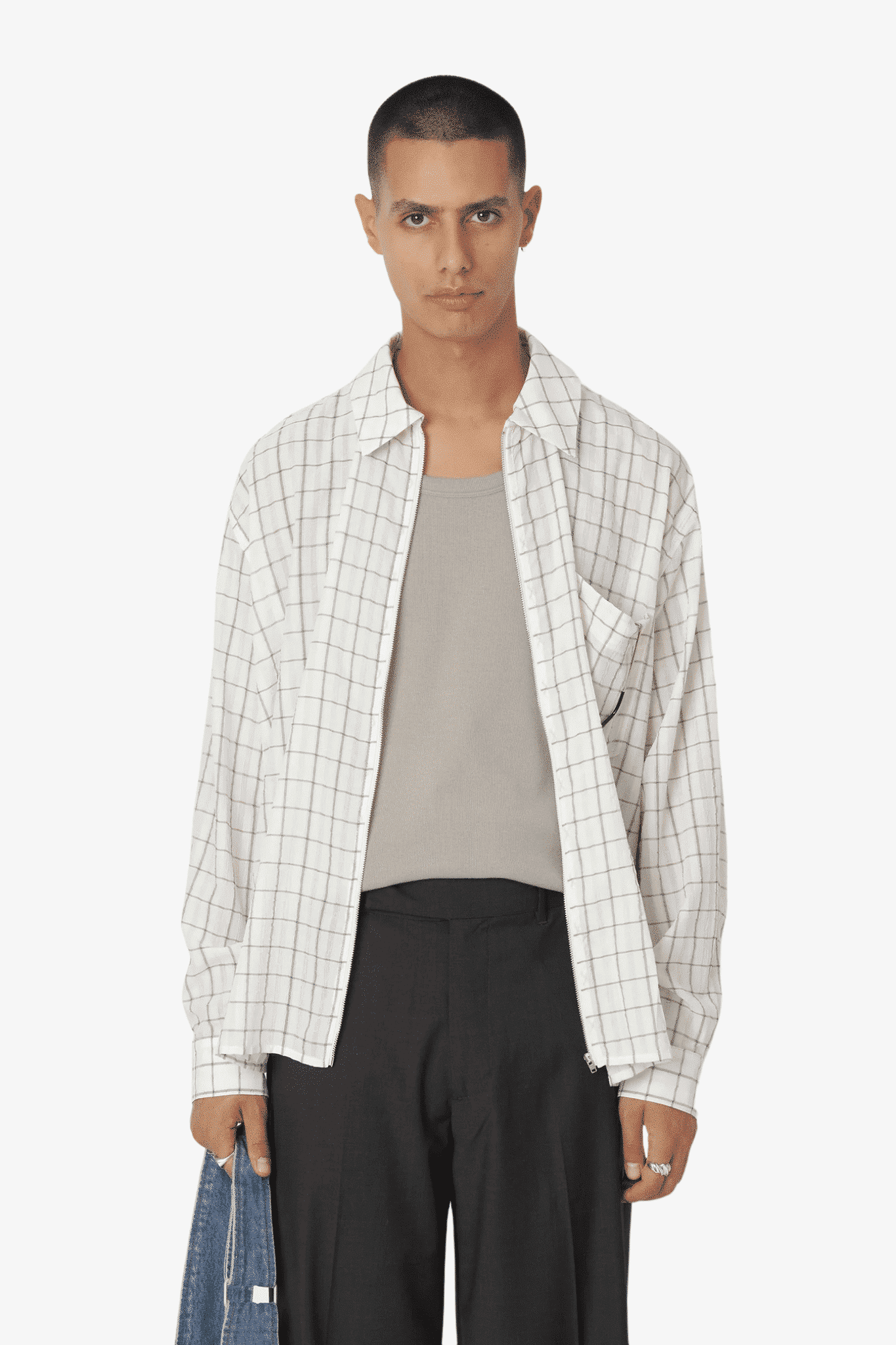 Won Hundred | Zaiyne zip shirt | 21367