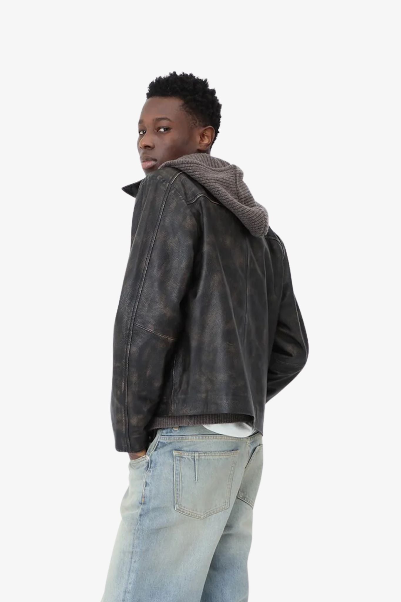 Won Hundred | Denzel leather jacket
